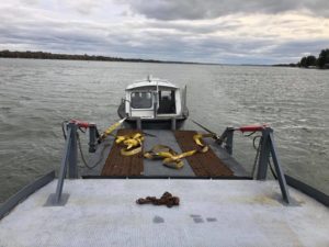 loading barge